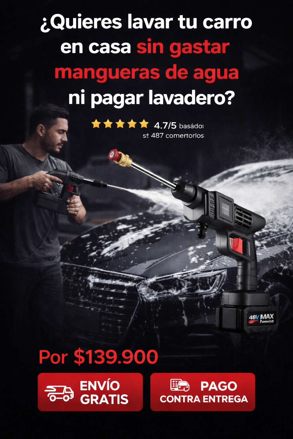 HIDROLAVADORA💦la mejor forma de lavar